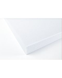 Akustikpanel Basotect® W 1200 x 600 x 30 mm - glatt - weiß