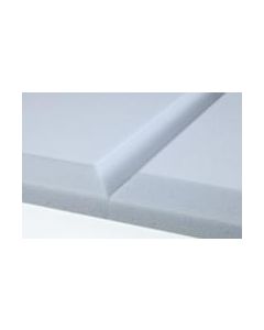Akustikpanel Basotect® G+ 1200 x 600 x 30 mm - glatt - hellgrau- selbstklebend - deco