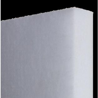 Pannello Fibra di poliestre bianca termotrattata ca.600x600x50mm 2,5kg m² 50Kg m³