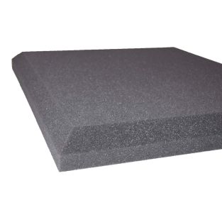  Pannelli fonoassorbenti Pu liscio angoli smussati ca. 500x500x50mm
