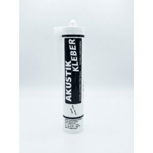 Acoustic adhesive, white, 310m
