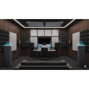 Bass Trap Cylinder Altezza: ca. 99 x. 29 cm