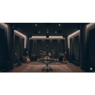 Bass Trap Top Wave : ca. 99x25x25cm