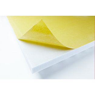 Pannello Fonoassorbente Liscio Bianco 1200x600x50mm Basotect® W Adesivo