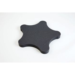 Stella Pannello acustico Star 50 PUR – grigio antracite 500x500x5omm