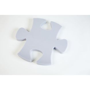 Puzzle Basotect® - grigio chiaro ca. 60 x 44 x 5 cm