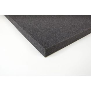 Pannello fonoassorbente liscio PUR 20 ca.1000x50x20mm / 0,5 mq